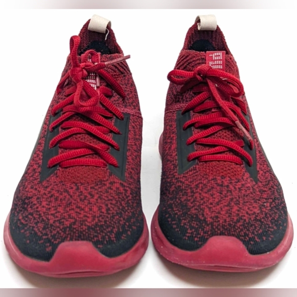 Puma Vigor Evoknit FS Red/Black Sneakers Men's Size 8.5 MSRP $64.95 - Picture 4 of 9